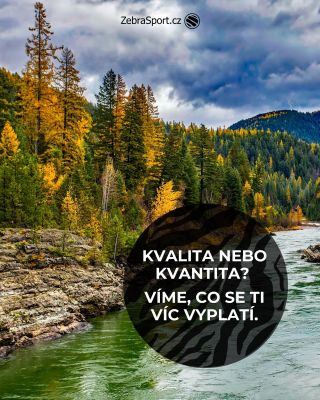 Kvalita nebo kvantita? My máme jasno. 💪 Když jdeš do přírody, potřebuješ vybavení, které tě nenechá ve štychu – a vydrží...